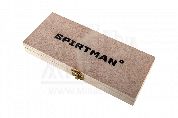 Набор спиртометров в деревянном футляре Spirtman